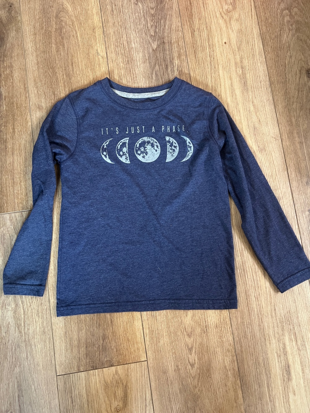 Kids Long-Sleeve Graphic Tee - “It's Just a Phase"